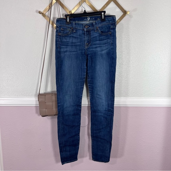 7 For All Mankind Jeans -The Skinny -Size 26 - Picture 1 of 16